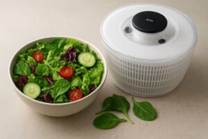 Never Make Soggy Salad Again: Our Game-Changing OXO Salad Spinner Review