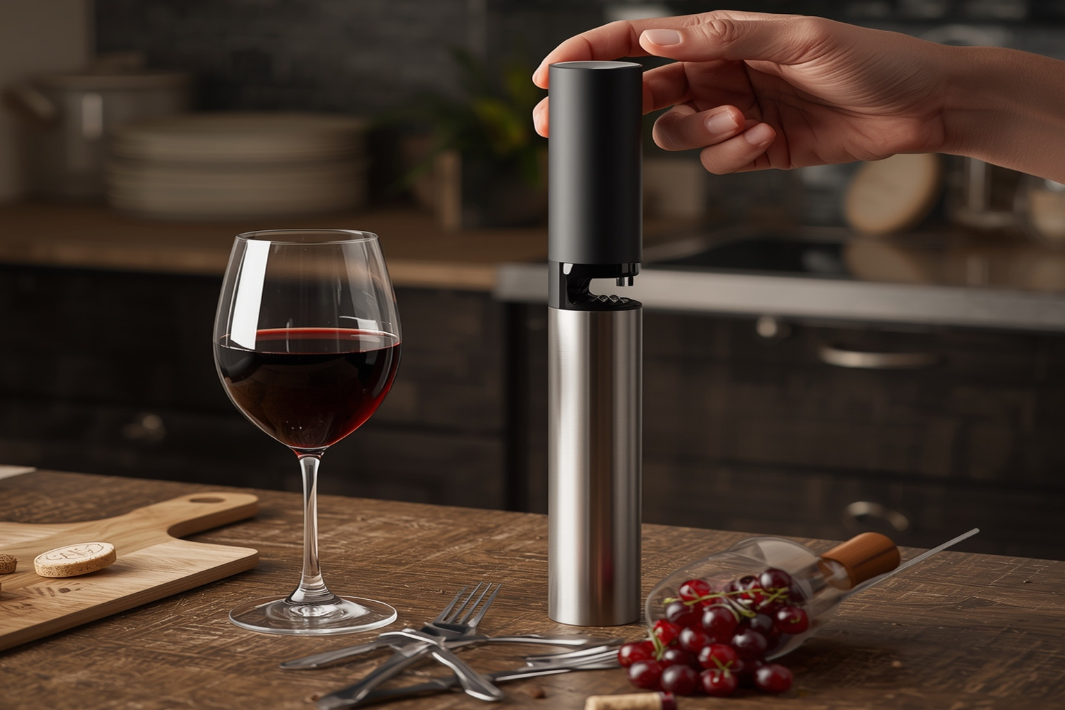 COKUNST Electric Wine Opener: Effortless Uncorking at Its Best